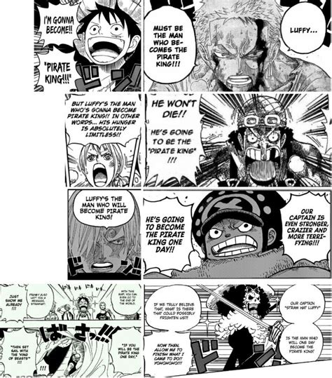 Straw Hats claiming "Luffy will be the King of the Pirates" | The ...