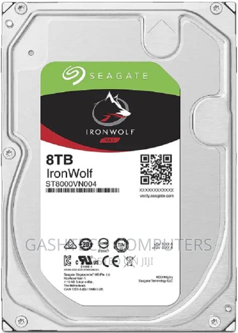 Seagate Ironwolf NAS Hard Drive 8TB in Nairobi Central - Computer Hardware, Gashtech Computer ...