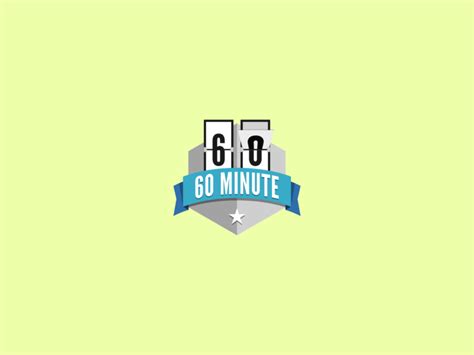 60 Minute | Logos By Nick | Philadelphia Logo Design and Branding