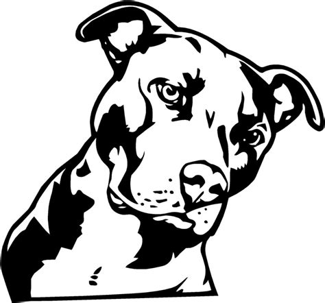 Nice black-ink dog portrait tattoo design - Tattooimages.biz