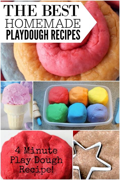 Easy Homemade Playdough Recipes - 27 Homemade Play Doh Recipes