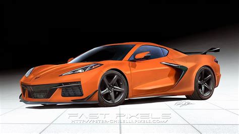 [PIC] Digital Artist Creates 2023 Corvette Z06 Rendering in Amplify Orange - Corvette: Sales ...