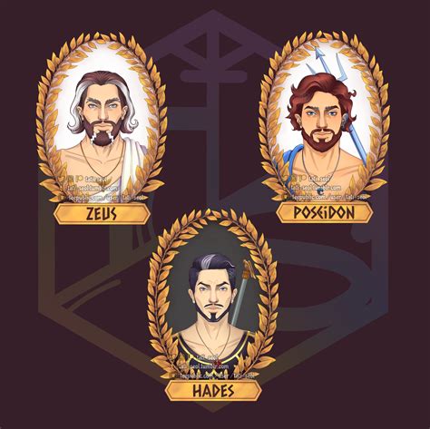Tati Seol - Greek Gods: Zeus, Poseidon, Hades