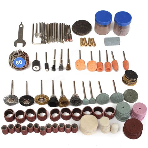 136pcs Rotary Tool Accessories Bit Set Polishing Kits For Dremel Sale - Banggood.com