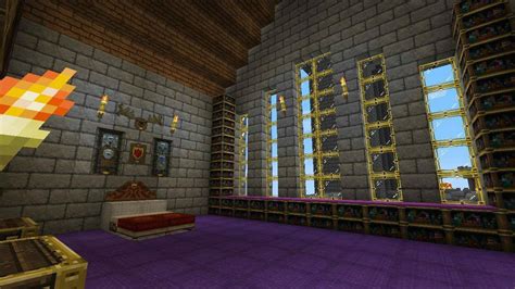 Royal Bed Chamber- Castle Interior- Minecraft by BexRani on DeviantArt