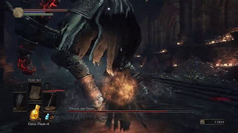 Yhorm the Giant Boss Fight - DARK SOULS™ III - YouTube