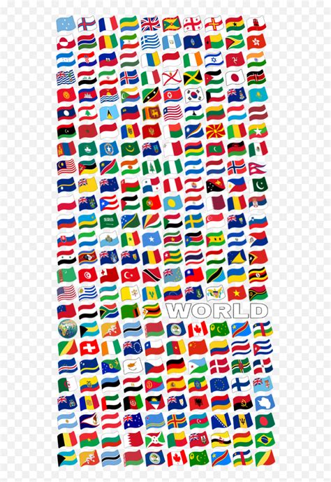 Flagstickers Flags Flags Worldflag - Visual Arts Emoji,Flags Of The World Emoji - free ...