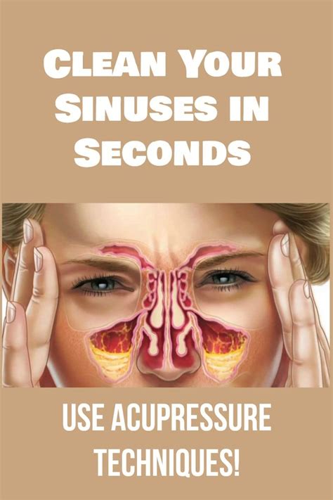 Clean Your Sinuses in Seconds - Use Acupressure Techniques! - Nature ...