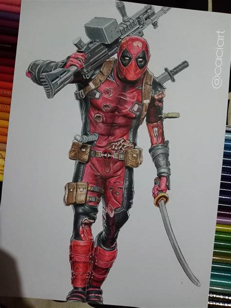 Drawings Of Deadpool