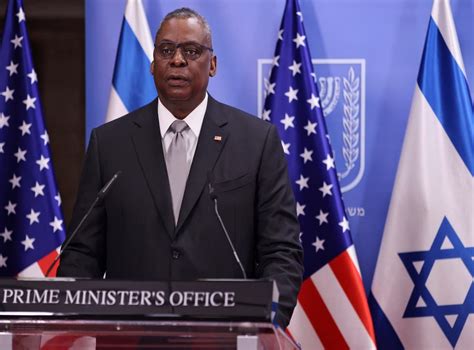 Lloyd Austin visits Israel to speak with Benny Gantz, claims U.S ...