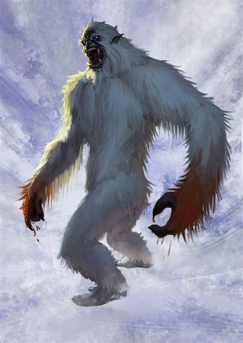 Yeti : r/ImaginaryMonsters