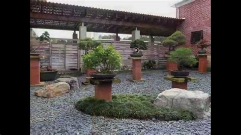 Bonsai display,Monastery at Conyers,Ga.,Fall 2013 - YouTube