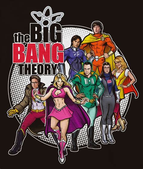 Big Bang Theory Comic Book Heroes | Big bang theory, Bigbang, Comic book heroes