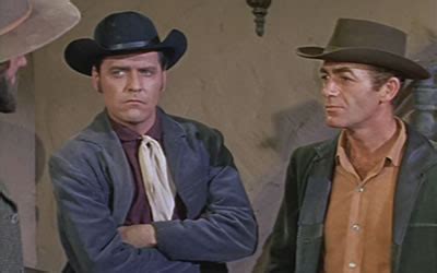 John Ward and Mark Stevens in Gunsmoke in Tucson (1958)