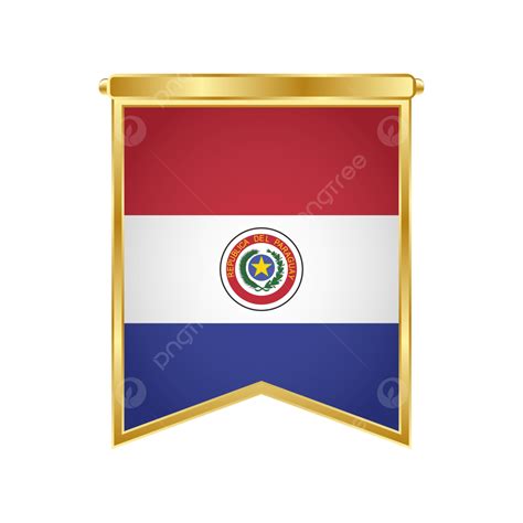 Paraguay Flag Vector Design Images, Paraguay Flag Vector Design Png ...