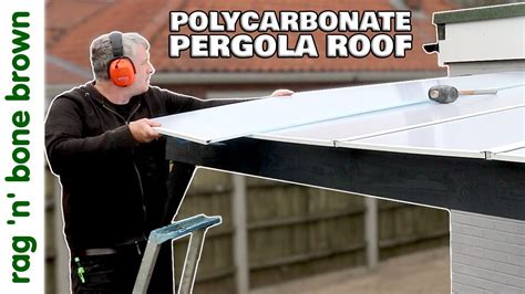 Polycarbonate Roof Installation - YouTube