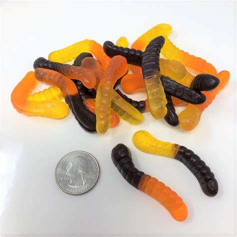 Gummi Worms Fall mini gummy worms Autumn Halloween candy 2 pounds - Walmart.com