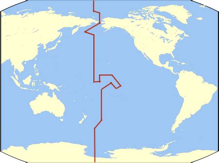 מנטליות עשבי תיבול סמרטוט international date line on world map כלוב ...