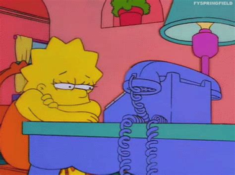 Bored Lisa Simpson GIF - Bored Lisa Simpson Sad - Discover & Share GIFs