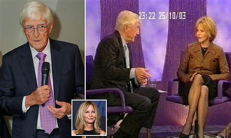 Michael Parkinson says sorry to Meg Ryan over 'angry' interview 18 ...