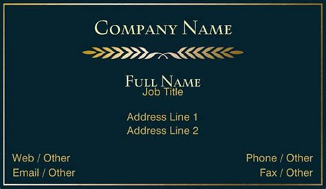 Visiting Card Template PSD | Professional Word Templates