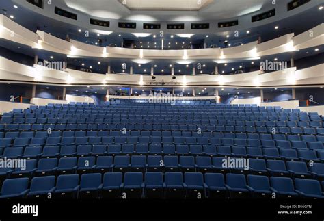 View of the auditorium at the Eden Court Theatre, Inverness Stock Photo ...