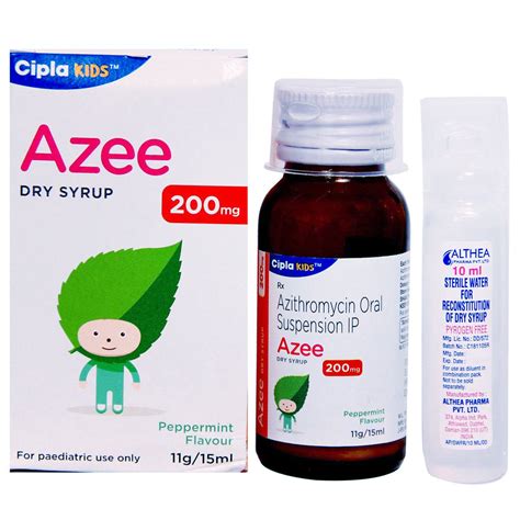 Azee 200mg Dry Syrup | Uses, Side Effects, Price | Apollo Pharmacy