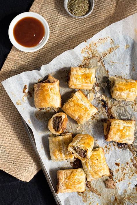 Aussie Homemade Beef Sausage Rolls | Wandercooks