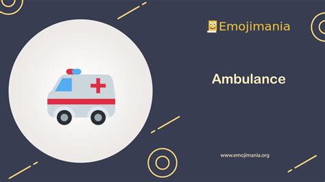 🚑 Meaning | Ambulance Emoji | Copy and Paste