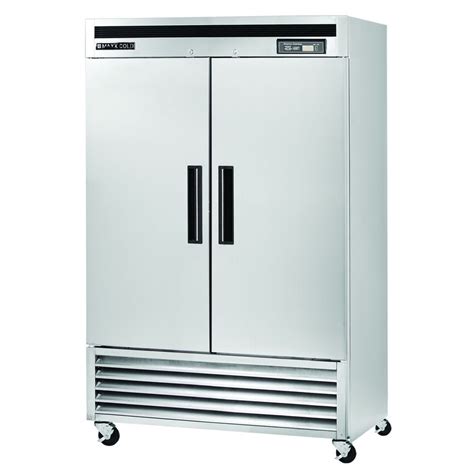 Shop Maxx Cold 49-cu ft Frost-Free Freestanding Commercial Upright Freezer (Stainless Steel) at ...