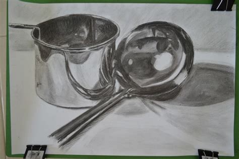 Finished Drawing, Shadows and Reflective Light and Shade | Reflection art, Light and shadow ...