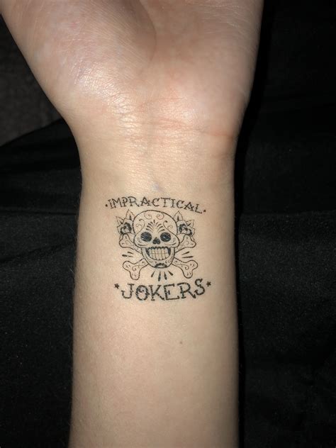 Impractical Jokers Temporary Tattoo from Spencer’s ♥️ Joker Tattoo, Impractical Jokers ...