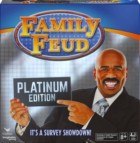 Family Feud Platinum Edition, Family Party Board Game, for Families Adults and Kids Ages 8 and ...