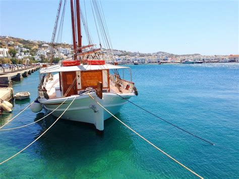 sail boat of mykonos | Sailing, Mykonos, Boat