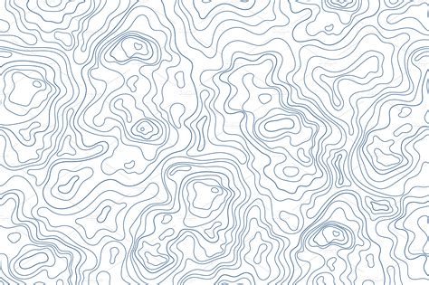 topographic map seamless pattern | Custom-Designed Graphic Patterns ~ Creative Market