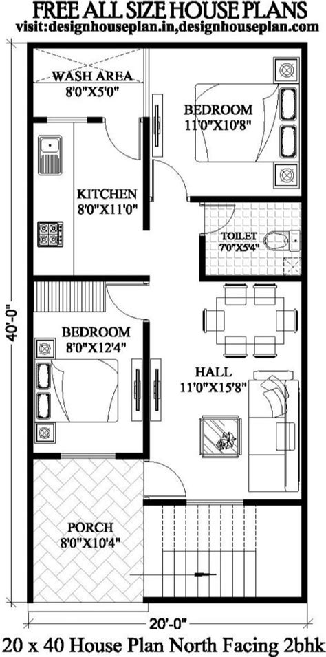 20x40 house plan | 20x40 house plan 3d | Floor plan | design house plan