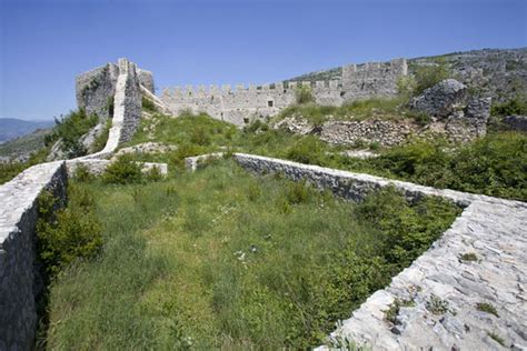 Looking up the walls of the fortress of Blagaj | Blagaj fortress | Blagaj | Travel Story and ...