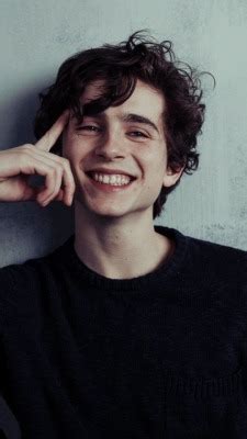 Timothee Chalamet smiling image - wallpaper-- [225 x 400] : r ...