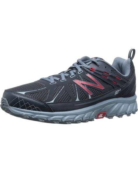 New Balance Synthetic 610 V4 Trail Running Shoe in Black/Red (Black) for Men | Lyst