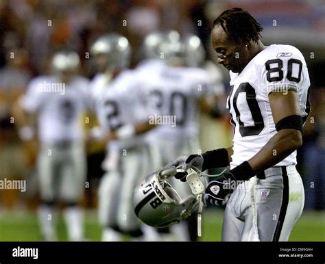 raiders276 db.jpg Oakland Raiders Jerry Rice walks off the field in the ...