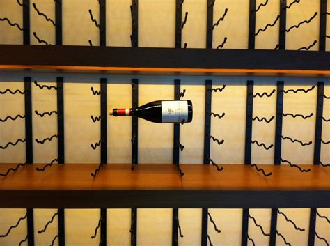 Commercial Wine Racks Malibu California - Nikita Restaurant Wine Display Project - Coastal ...