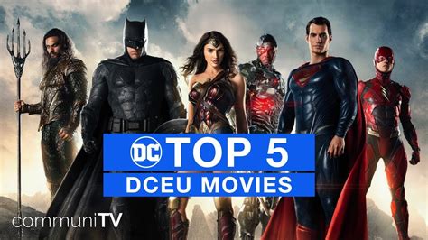 TOP 5: DCEU Superhero Movies | DC Special - YouTube