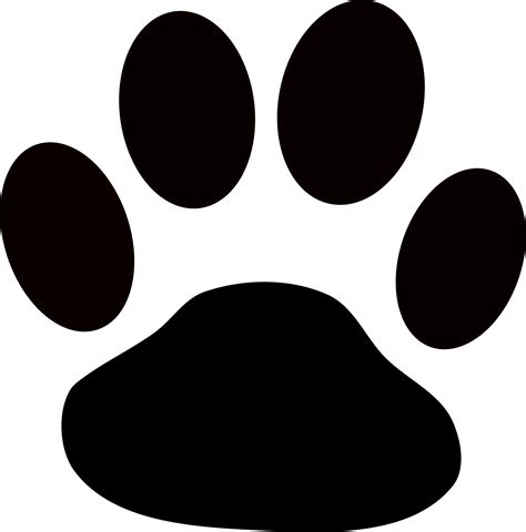 Clipart,picture of cat paw print free image download