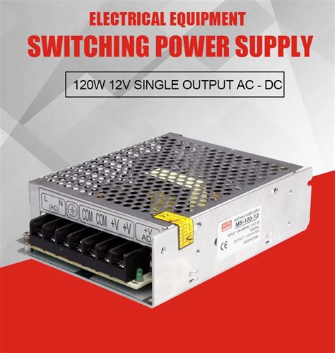 120w 12v 10a Switching Mode Power Supply 220/230v Ac Dc Power Supply ...