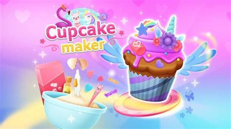 Cupcake maker 🧁Amazing baking & decorating kids game - Official Trailer - YouTube