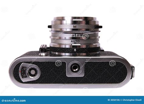 Vintage 35mm camera stock photo. Image of isolated, camera - 3058106