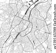 3 Etterbeek Area Map Clip Art | Royalty Free - GoGraph