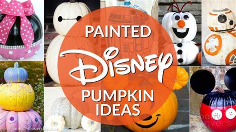 The Most Impressive Disney Painted Pumpkins - YouTube