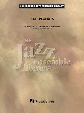 Salt Peanuts (Sheet Music) Jazz Ensemble Library (34223037) by Hal Leonard