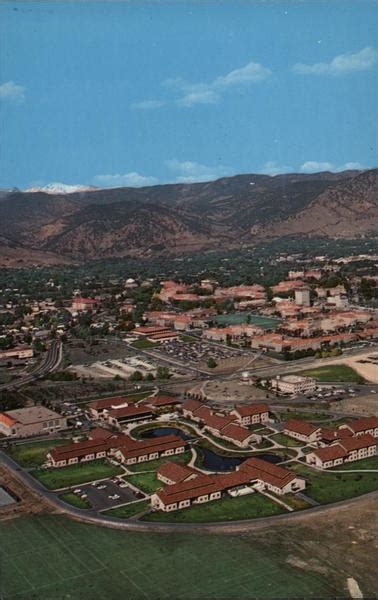 Aerial View, University of Colorado Campus Boulder, CO Postcard